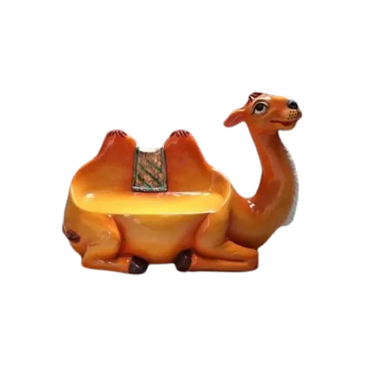 Giraffe Statues Sculptures | FRP African Wildlife Statues – custom retail display image 1