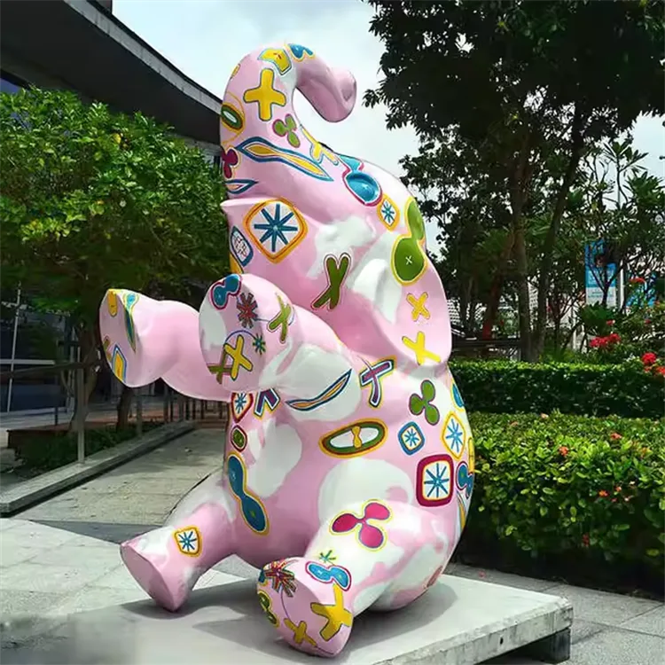 FRP Elephants Statues, Sculptures Ornaments | Outdoor – custom retail display image 4