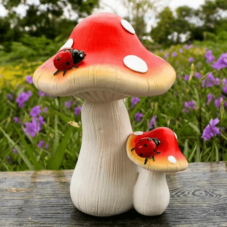 Mushrooms Toadstools Statues for Sale | FRP Garden Decor – custom retail display image 21