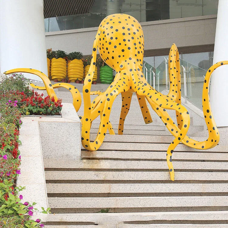 Octopus Sculpture For Sale | Frp Sea Life Statues – custom retail display image 4