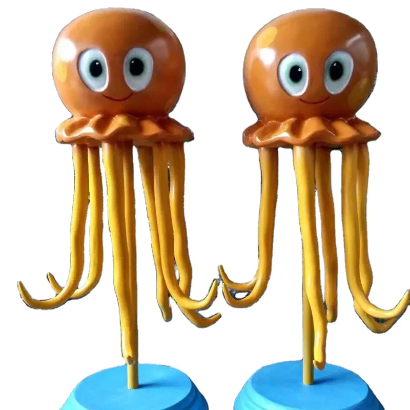 Octopus Sculpture For Sale | Frp Sea Life Statues – custom retail display image 3