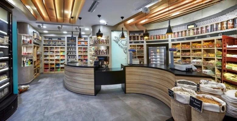 fruit shop Dry Fruit Nuts Shop Design, Displays Store Fixtures – custom retail display image 7