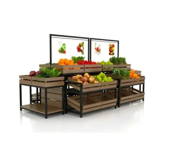 Grocery Store Displays, Shelving Fixtures – custom retail display image 7