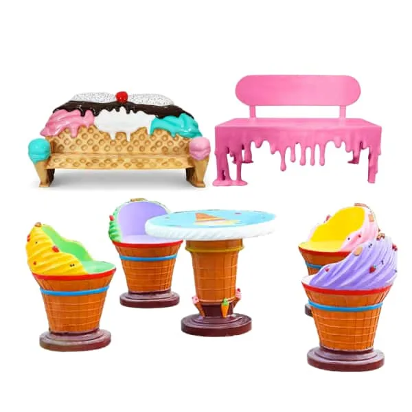 Ice Cream Shop Displays, Furniture Decoration – Ice Cream Furniture image 6