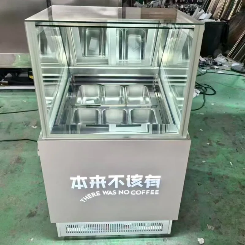 Gelato Ice Cream Display Cases | Display Freezer For Sale – custom retail display image 17