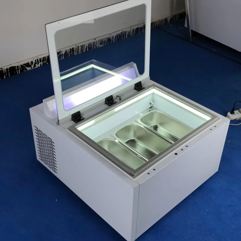 Gelato Ice Cream Display Cases | Display Freezer For Sale – custom retail display image 14