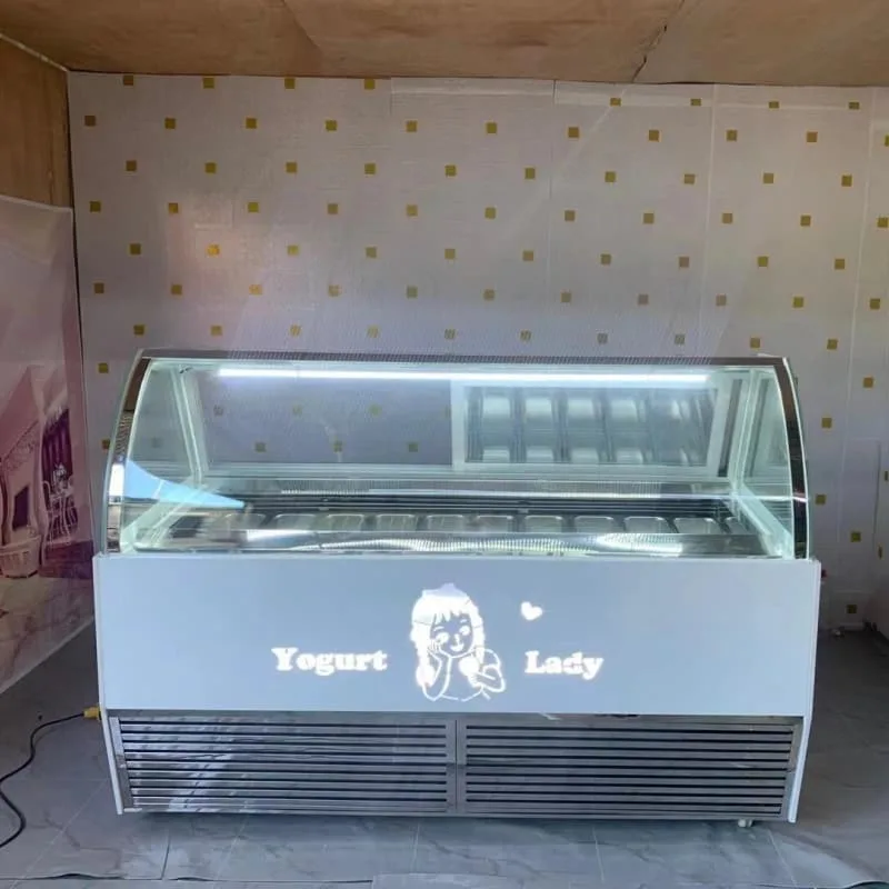 Gelato Ice Cream Display Cases | Display Freezer For Sale – custom retail display image 10