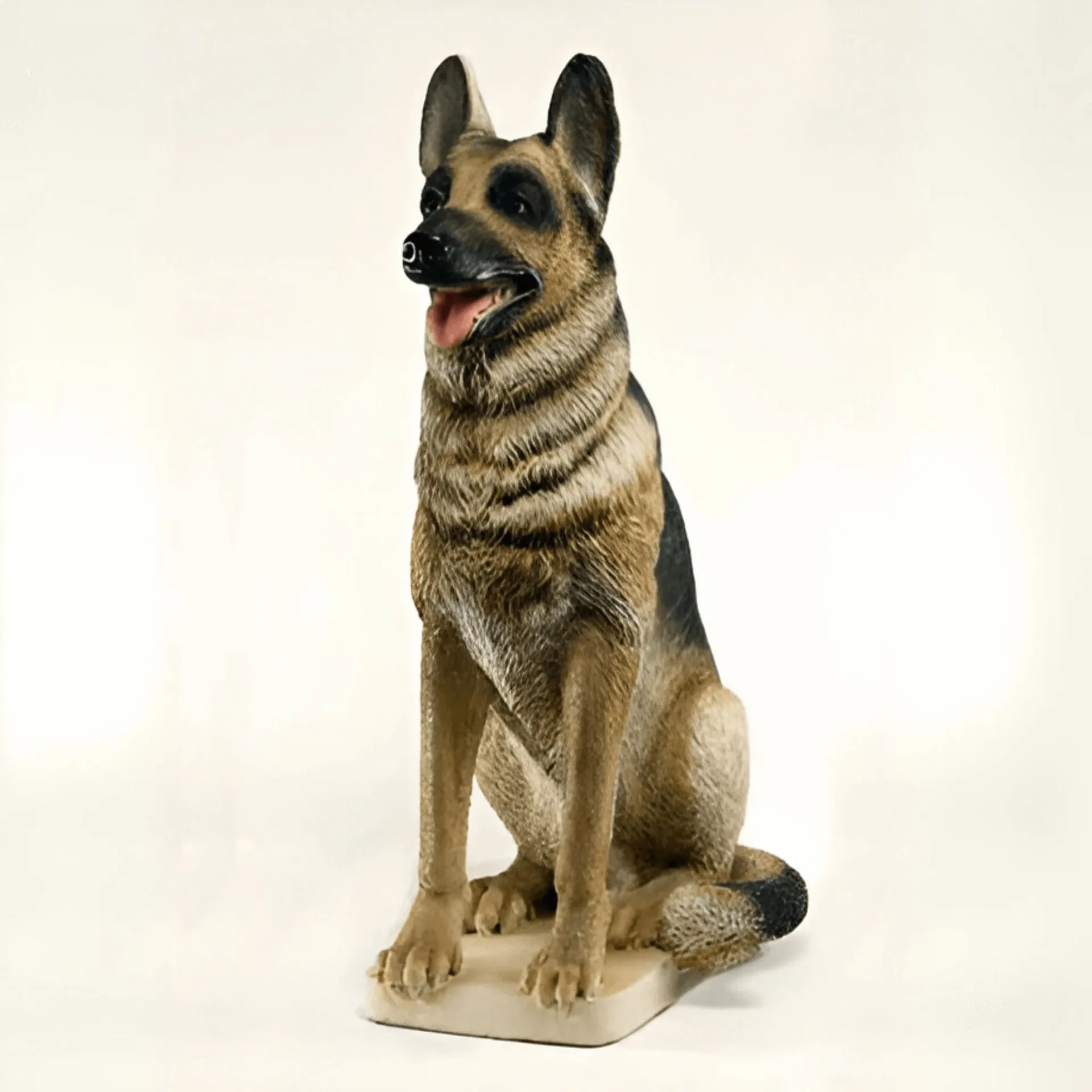 German Shepherd Statues Sculpture | Large Outdoor – custom retail display image 2
