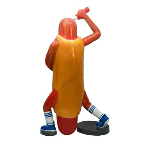 Giant Hot Dog Statues For Sale | Custom Fiberglass Sculptures – custom retail display image 2