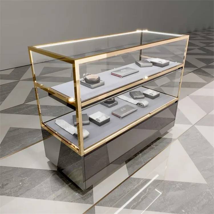 Glass Display Counters & Showcases2 (2) Glass Display Counters Showcases For Retail Shop – custom retail display image 55