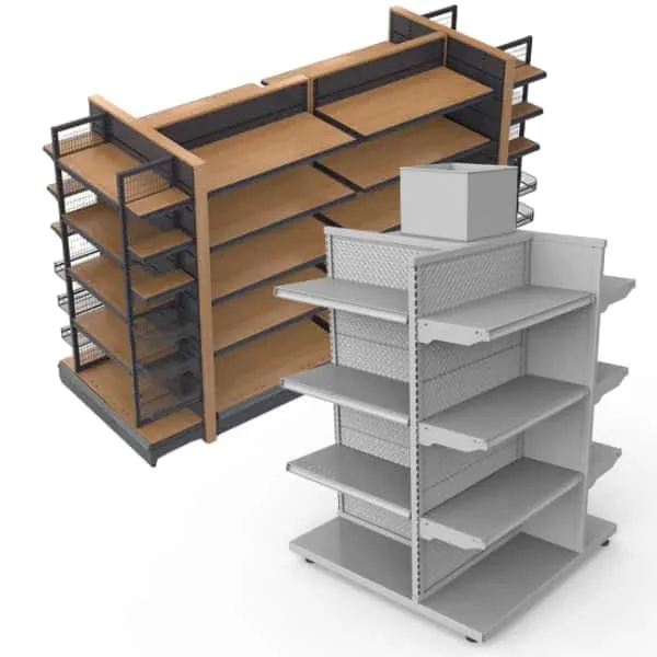 Pharmacy Drug Store Fixtures, Displays Furniture – Pharmacy Gondola Racks image 4
