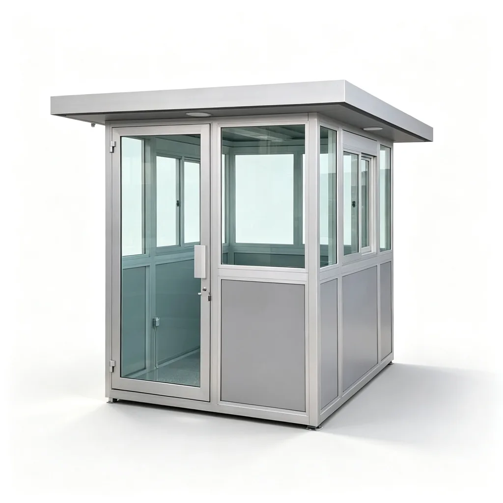 Prefab Guard House Security Booth For Sale – custom retail display image 26