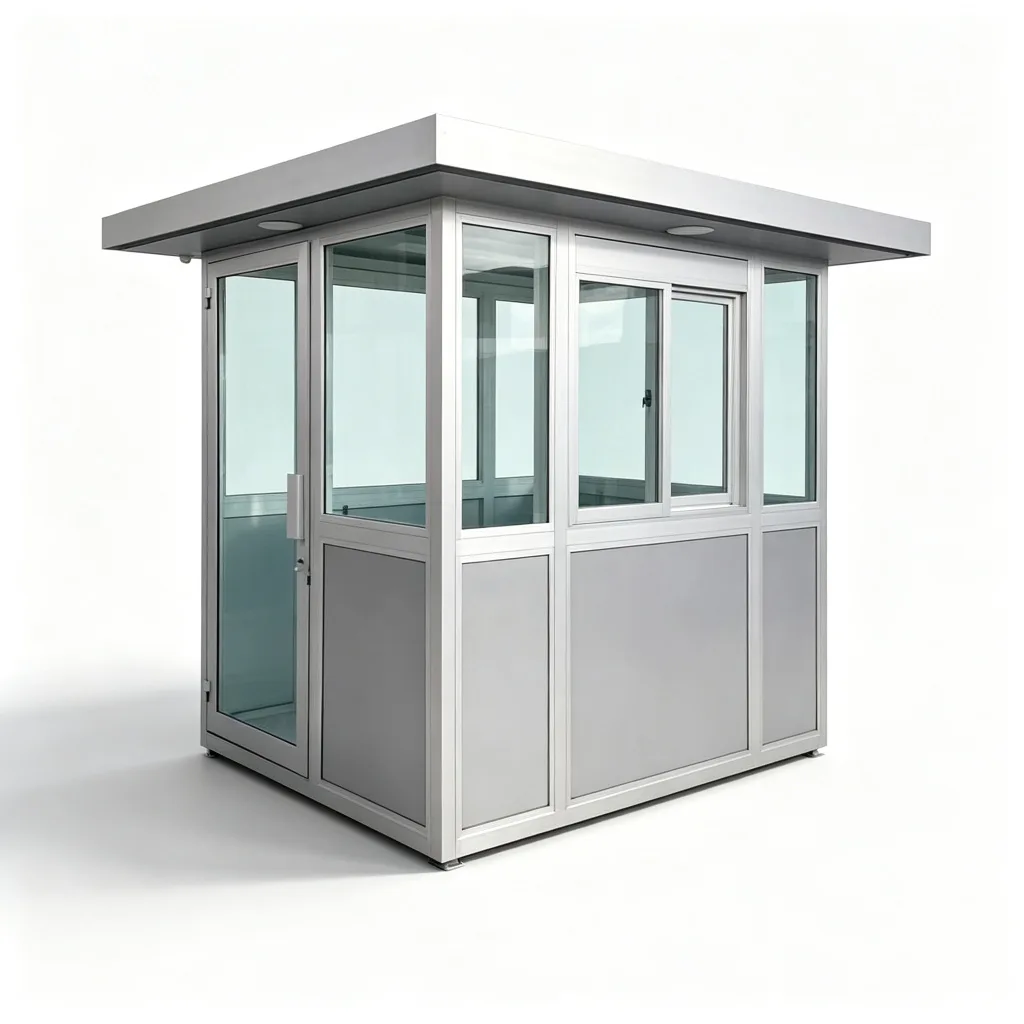 Prefab Guard House Security Booth For Sale – custom retail display image 25