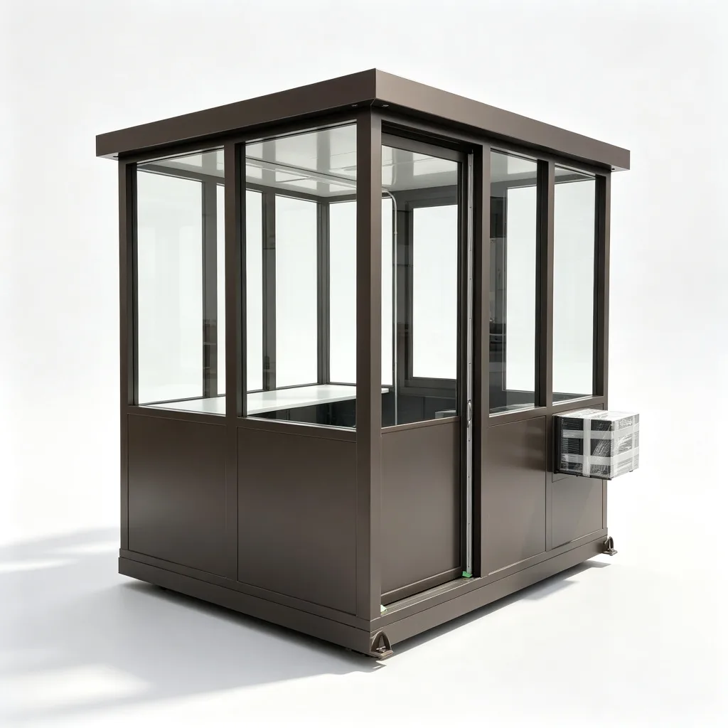 Prefab Guard House Security Booth For Sale – custom retail display image 21