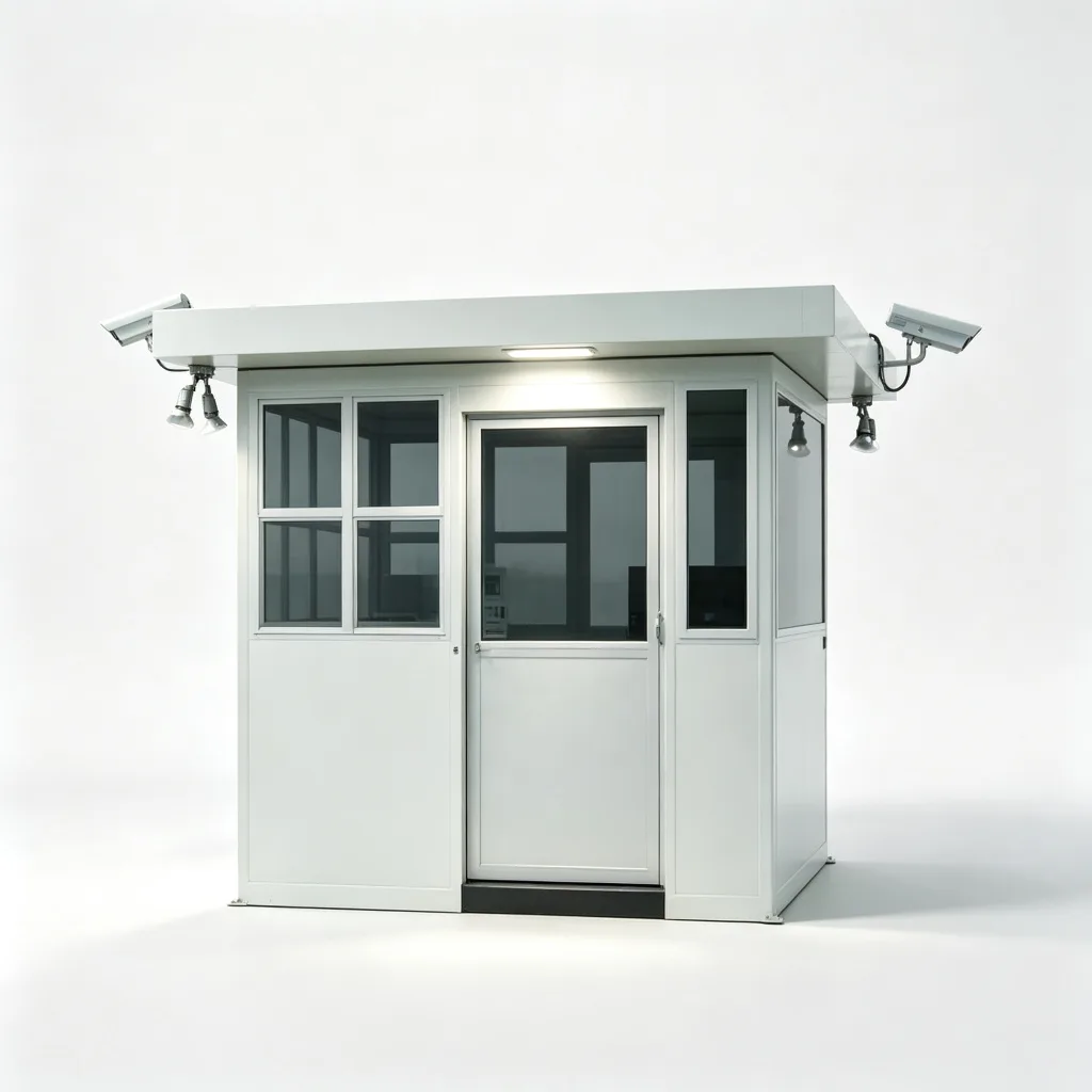 Prefab Guard House Security Booth For Sale – custom retail display image 18