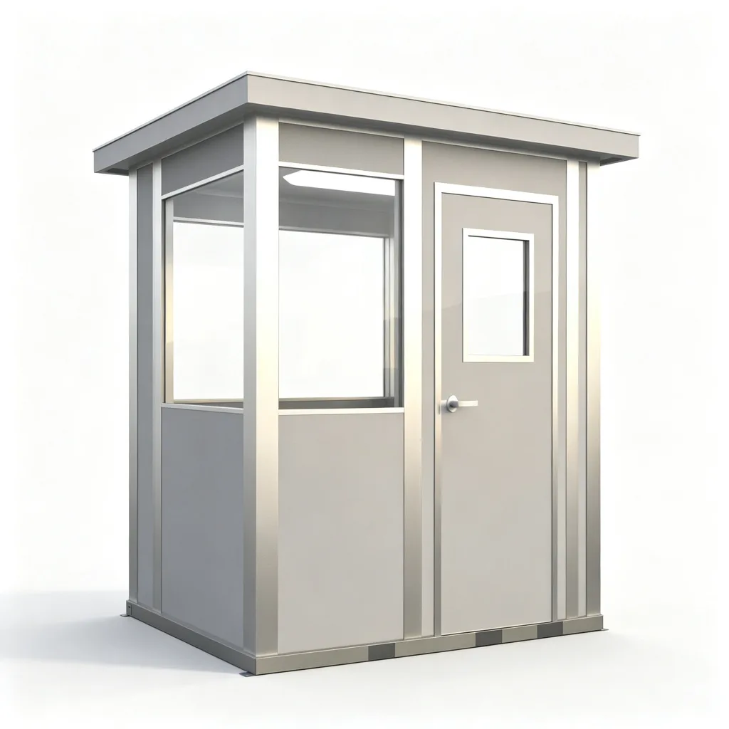 Prefab Guard House Security Booth For Sale – custom retail display image 10
