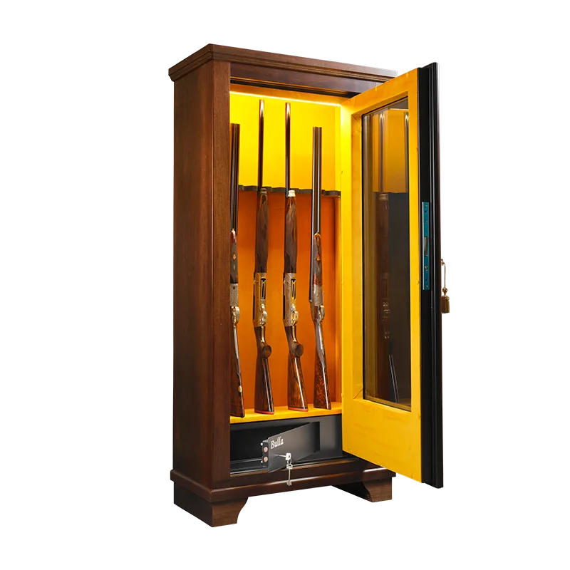 Gun/Rifle Display Showcases Cabinets For Gun Retail Shops – custom retail display image 1