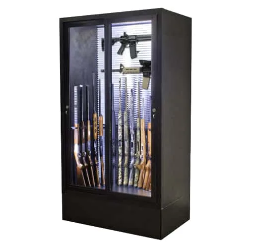 Gun/Rifle Display Showcases Cabinets For Gun Retail Shops – custom retail display image 2