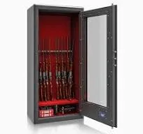 Gun/Rifle Display Showcases Cabinets For Gun Retail Shops – custom retail display image 5