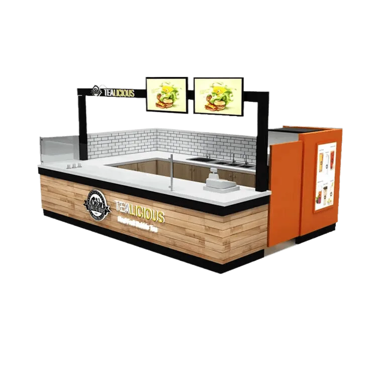 Crepe Kiosk – custom retail display image 20