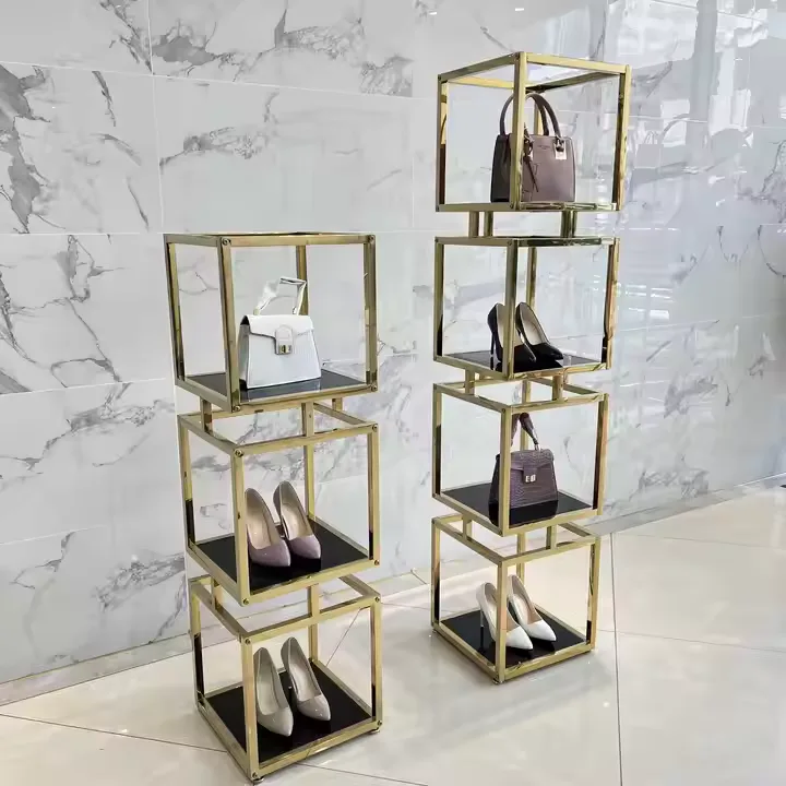 Retail Display Stands Racks For Shoe Handbag Shop – custom retail display image 15