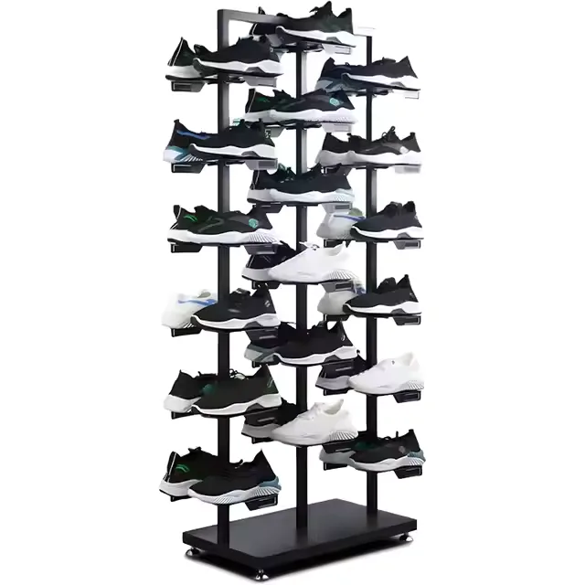Retail Display Stands Racks For Shoe Handbag Shop – custom retail display image 14