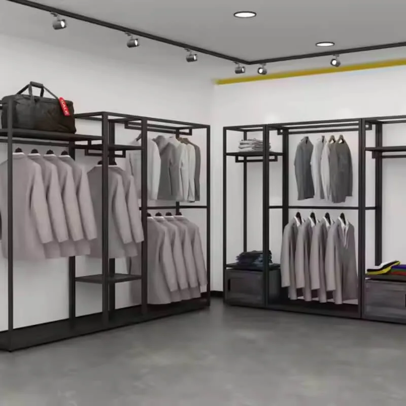 Retail Clothing Display Racks Stands For Garment Store – custom retail display image 22