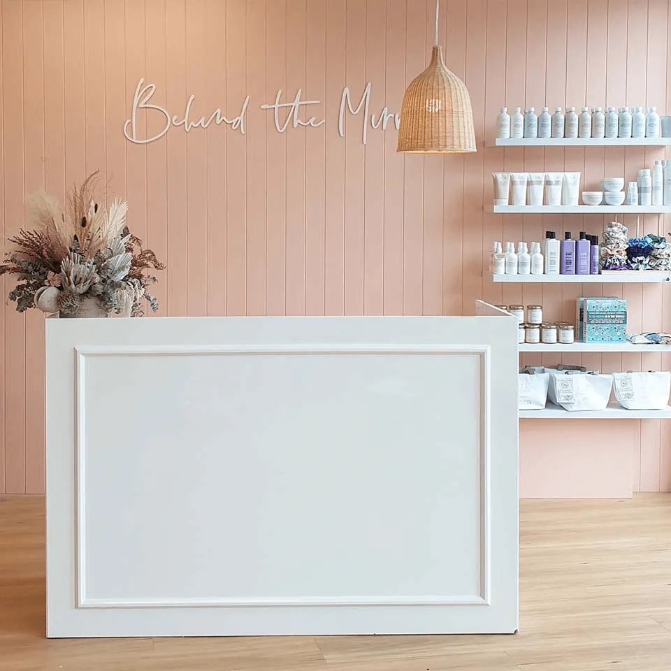 Small Reception Desks – custom retail display image 3