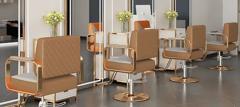 Hair Salon Styling Chairs For Sale – custom retail display image 3