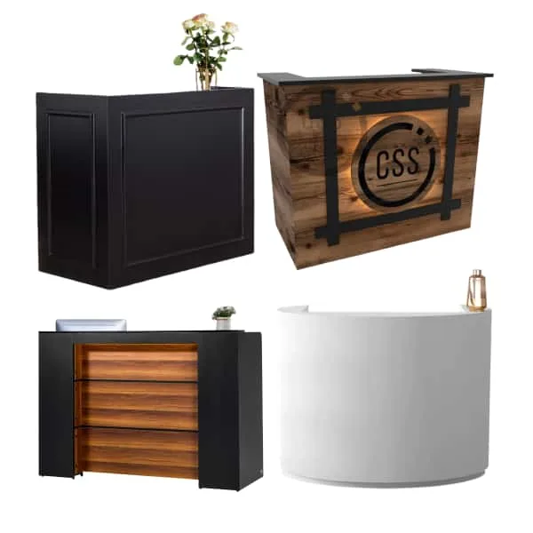 Salon Furniture Equipment For Sale – Hair Salon Reception Desk image 7