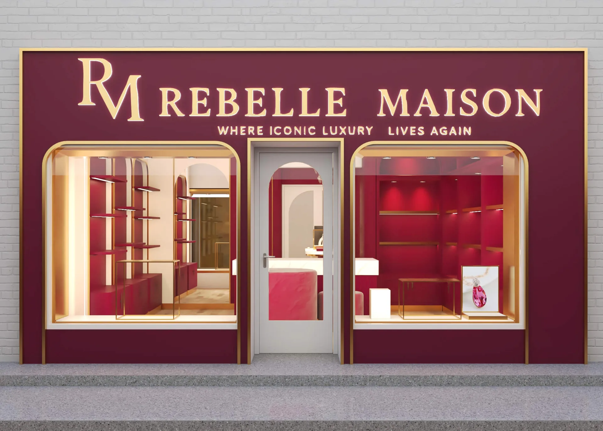 Handbag Store Design, Displays Store Fixtures – Modern Handbag Shop Interior Design Customized Bag Display Fixtures image 7