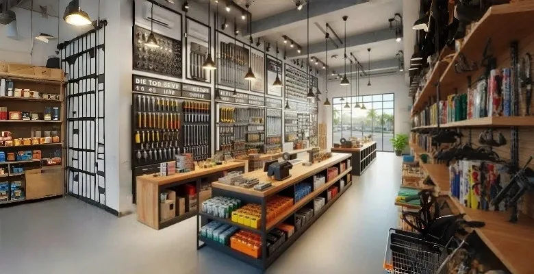 Hardware Store Design, Displays Shelving Fixtures – custom retail display image 7