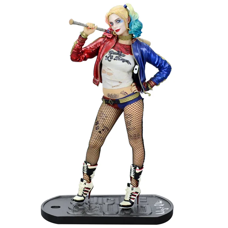 Harley Quinn Statues For Sale | Life Size Frp Sculptures – custom retail display image 3