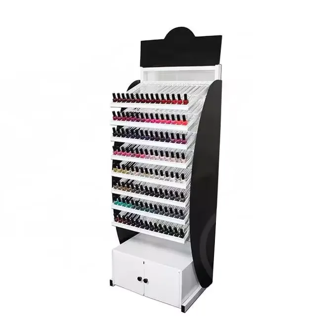 display stand Nail Polish Display Racks Stands For Shop – custom retail display image 38