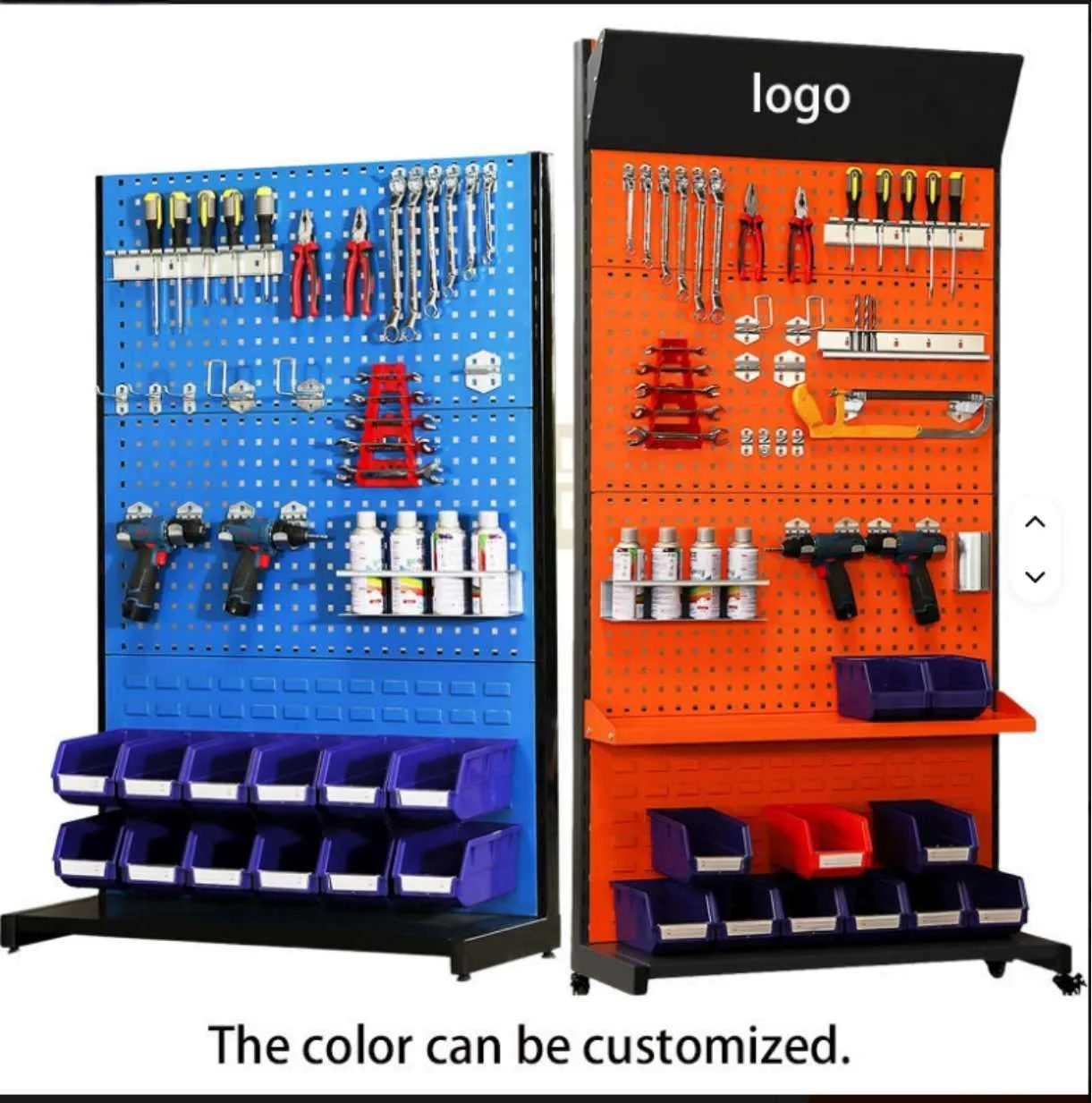 Metal Display Racks For Shop | Pegboard, Wire, Grid Metal Shelving Solutions – custom retail display image 11