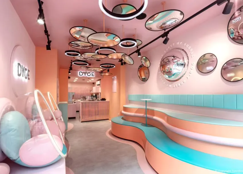 Ice Cream Shop Design | Frozen Yougrt Gelato Store Displays Counters – custom retail display image 25