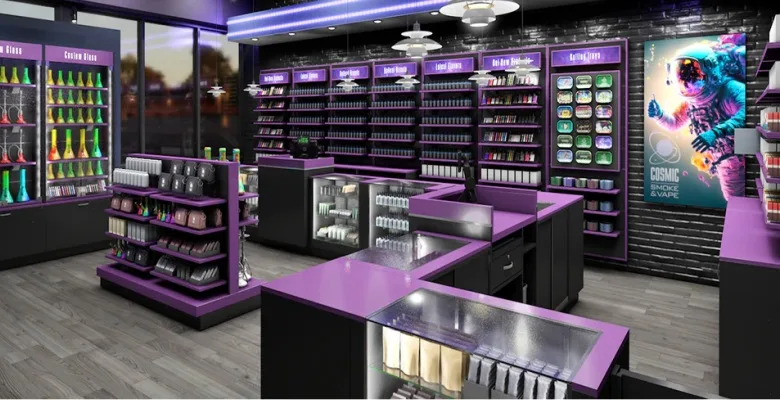 Smoke Shop Displays, Interior Designs Furniture – custom retail display image 12