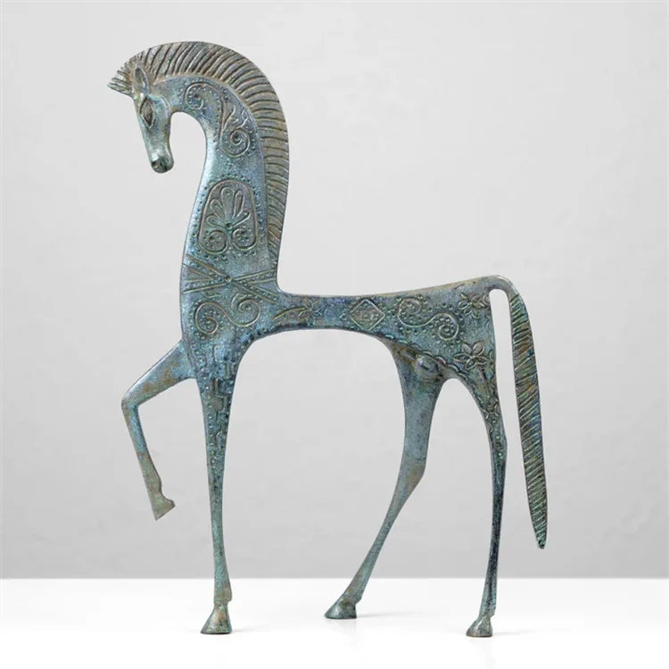 Horses Bronze Statues | Life Size Garden Sculptures For Sale – custom retail display image 2