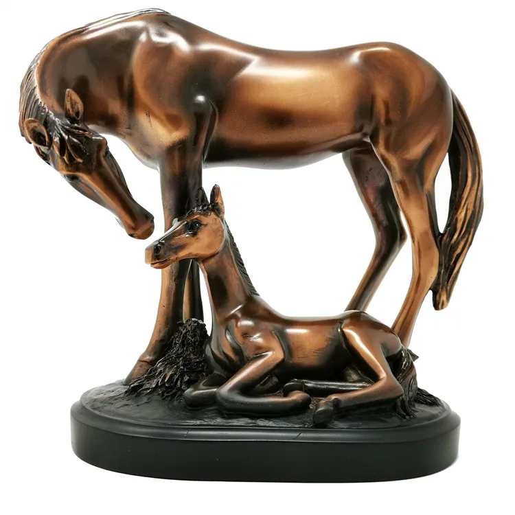 Horses Bronze Statues Horses Bronze Statues | Life Size Garden Sculptures For Sale – custom retail display image 6