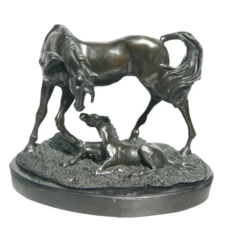 Horses Bronze Statues2 (2) Horses Bronze Statues | Life Size Garden Sculptures For Sale – custom retail display image 8
