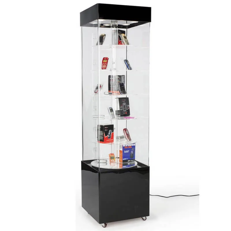 Locking Display Cases Glass Lockable Display Cabinets – custom retail display image 5