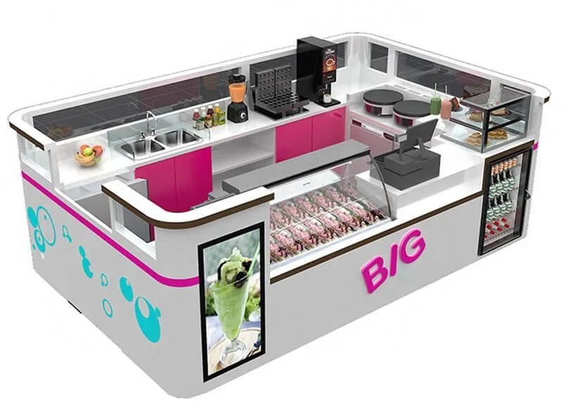 ice_cream_ Ice Cream Kiosk – custom retail display image 25