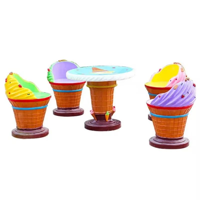 Ice Cream Furniture | Booth, Sofa, Table , Chair, Bench – custom retail display image 30