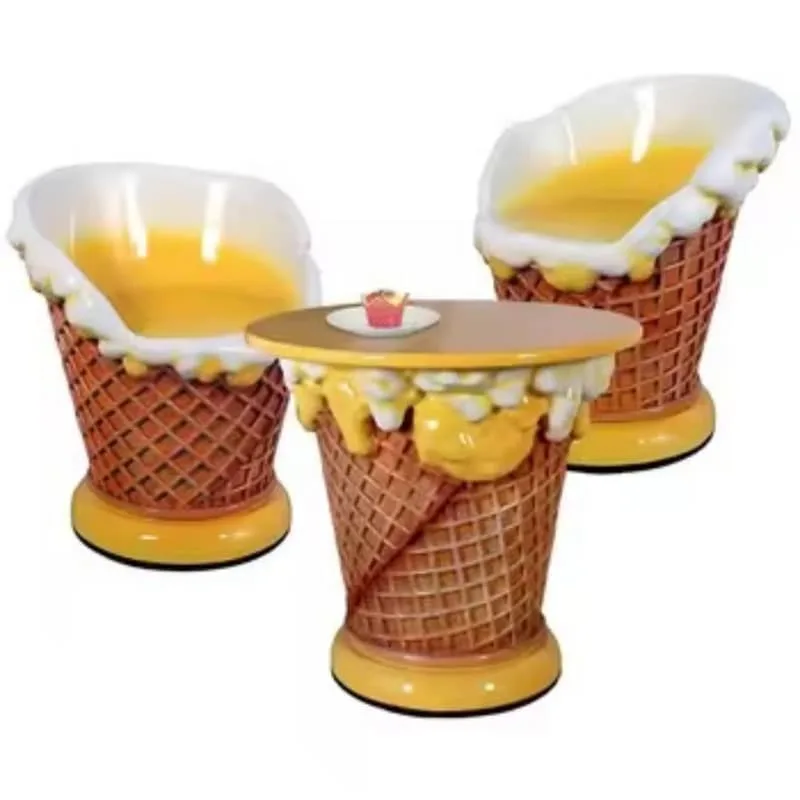 Ice Cream Furniture | Booth, Sofa, Table , Chair, Bench – custom retail display image 13