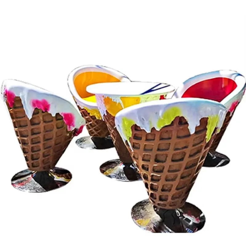 Ice Cream Furniture | Booth, Sofa, Table , Chair, Bench – custom retail display image 26