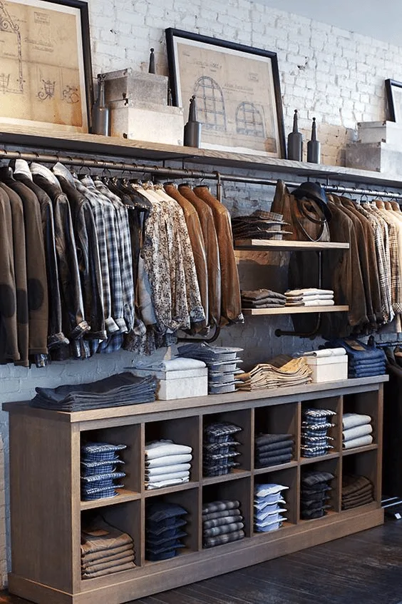 Clothing Display | Fashion Shop Design Retail Apparel Displays For Sale – custom retail display image 2