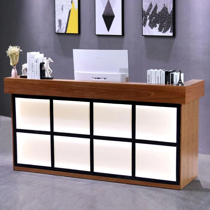 Industrial Antique Reception Desks For Sale – custom retail display image 1
