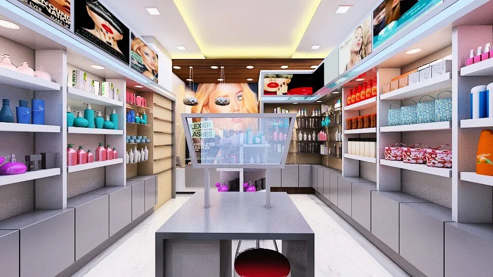 Cosmetic Makeup Shop Furniture, Displays Decorations – custom retail display image 32
