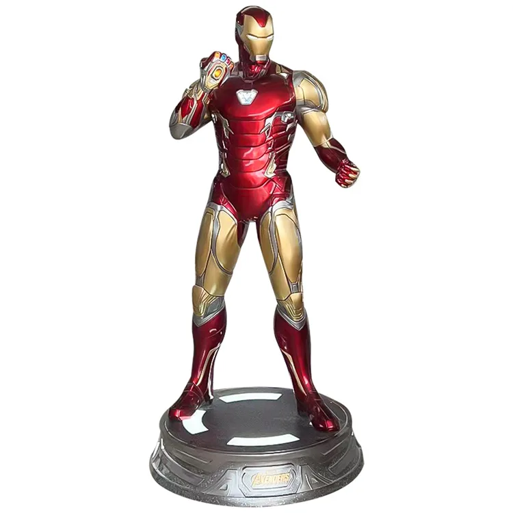 Life Size Iron Man Statue | Fiberglass 1:1 Sculptures For Sale – custom retail display image 5