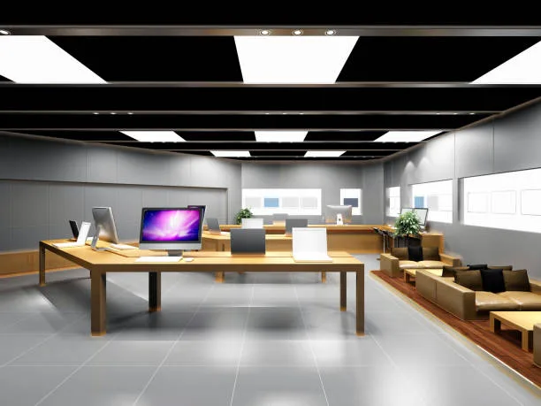 Computer Shop Design Store Displays – custom retail display image 10